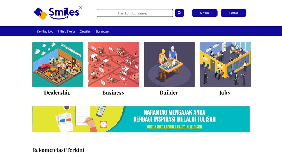 Jasa pembuatan website perusahaan dengan desain modern dan profesional untuk meningkatkan branding dan kredibilitas bisnis.