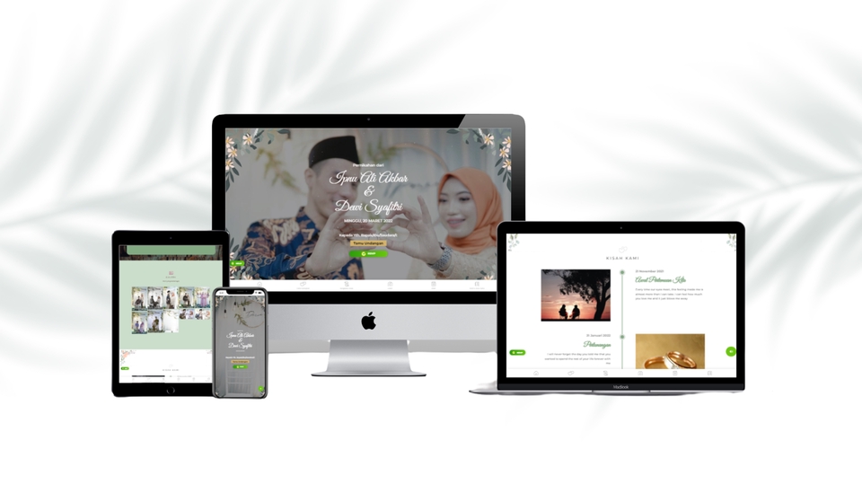 Web Development - Desain Undangan Pernikahan Digital - 3