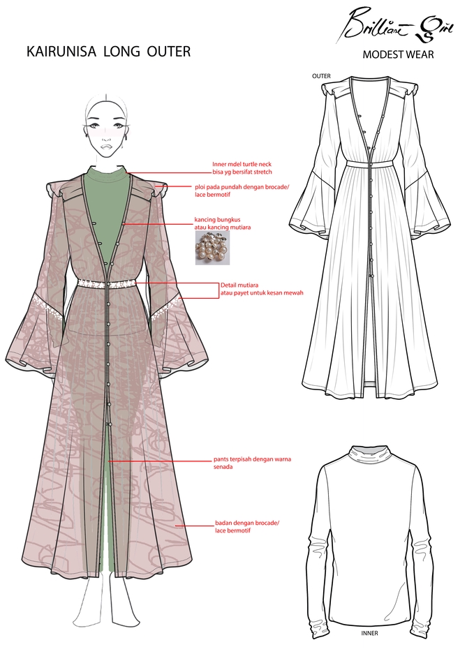 Desain Kaos & Motif - FASHION DESIGN - 9