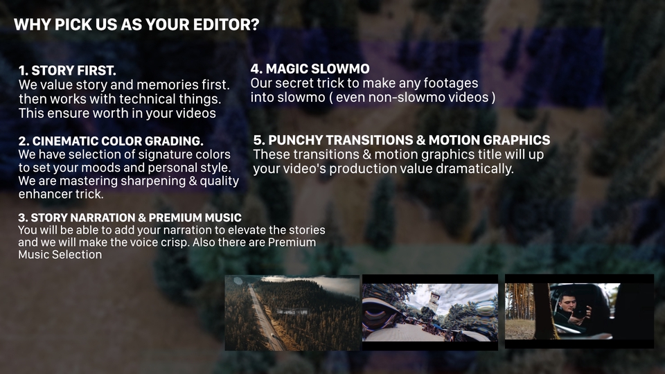 Video Editing - Fluid Story Epic Cinematic Travel Trip Concert Events Video Editing - 3