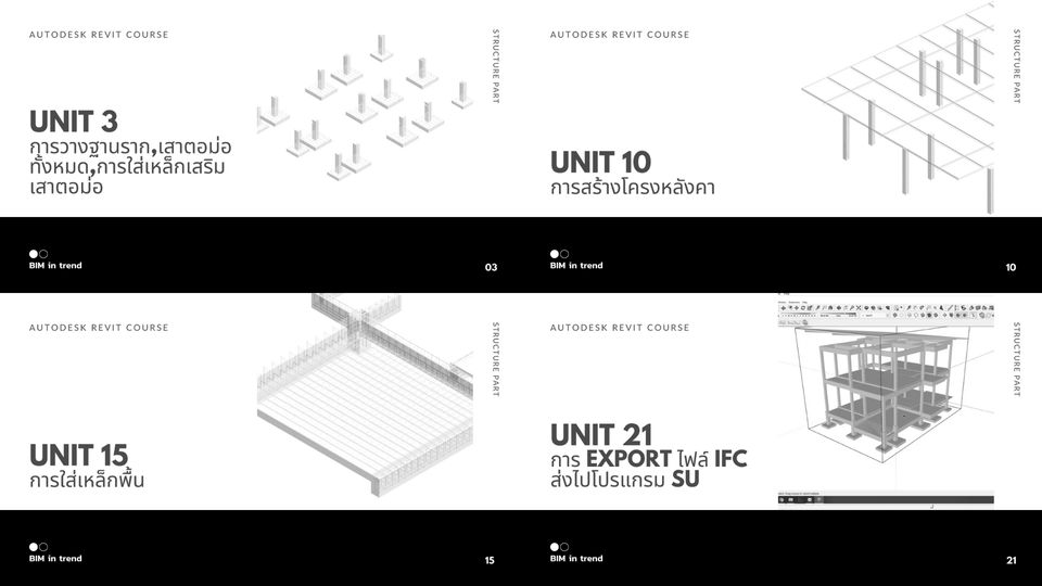 ผู้เชี่ยวชาญให้ความรู้เฉพาะด้าน - Training Autodesk Revit (วิดีโอการสอนออนไลน์) - 6