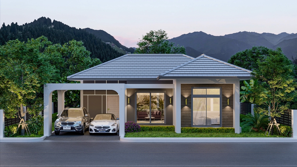 3D Perspective - 3D Perspective Interior and Exterior - 5