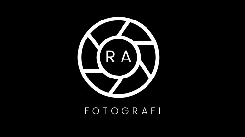 Jasa fotografi profesional dengan logo RA untuk fotografer freelance di Indonesia