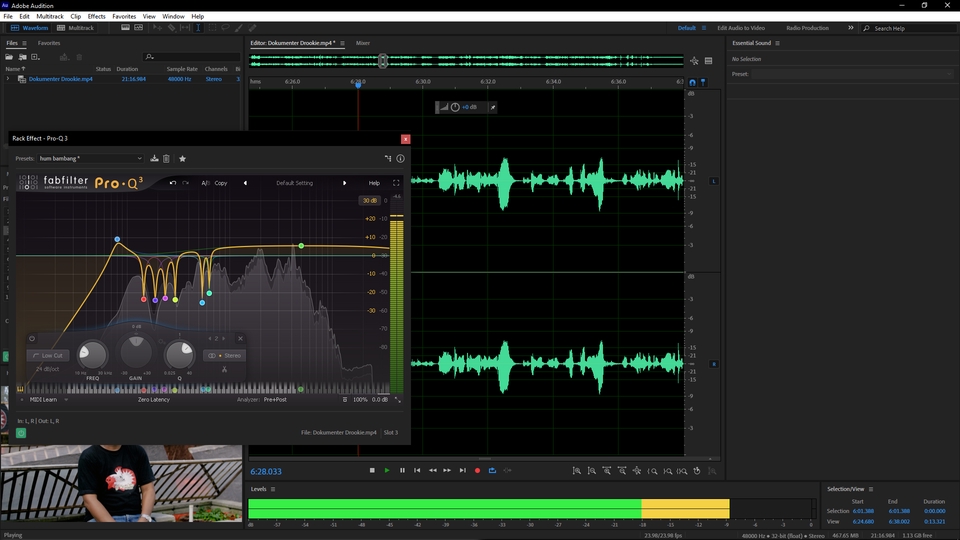 Sound Effects - Dialogue Post-Processing, Editing Suara Dialog (Monolog, Podcast, Audiobook, Narasi, Puisi, dll.)) - 2