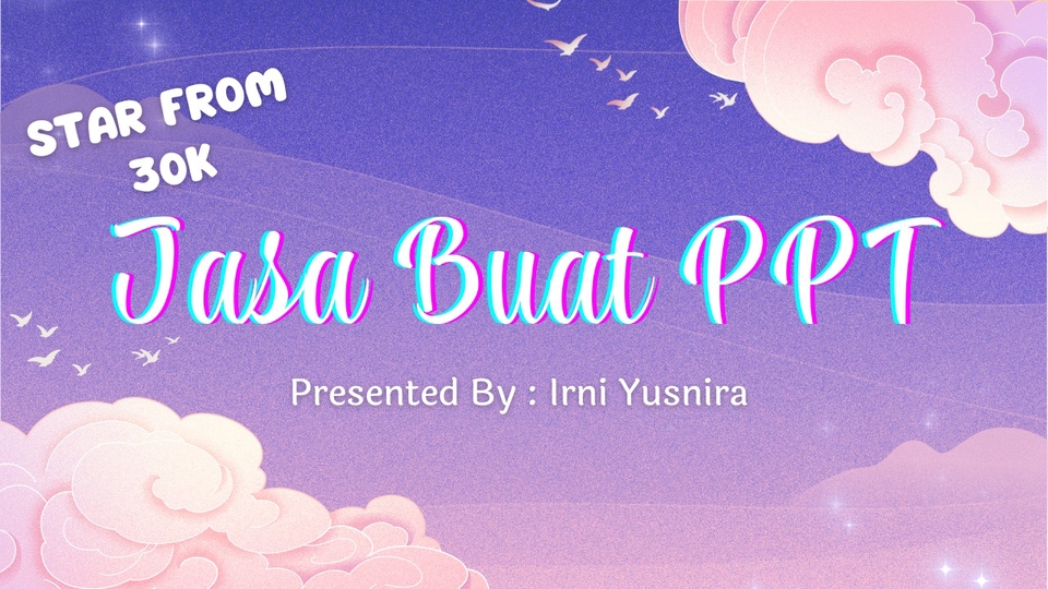 Presentasi - JASA PEMBUATAN PPT MENARIK UNTUK TUGAS KULIAH, SEMPRO DAN SIDANG TERJANGKAU - 1