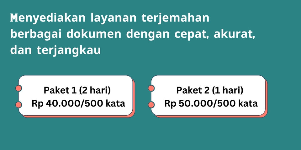 Penerjemahan - Translate EN-ID & ID-EN, One Day Work! - 3