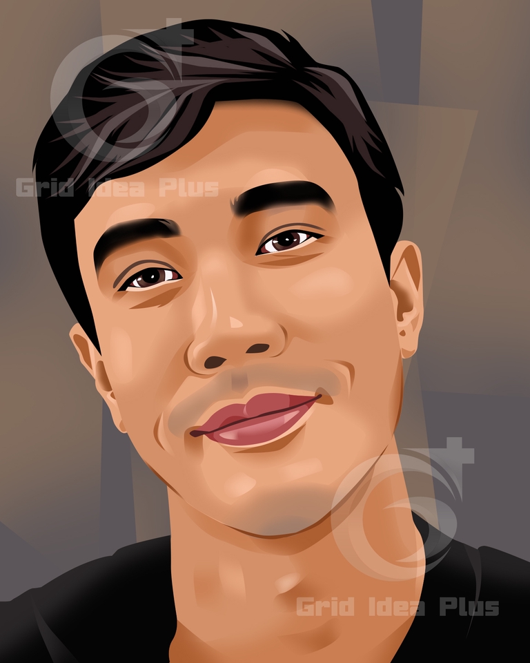 วาดภาพเหมือน Portrait - รับวาดภาพเหมือนบุคคล Portrait ดิจิตอลเพ้นท์ ใส่ใจในทุกชิ้นงาน - 3