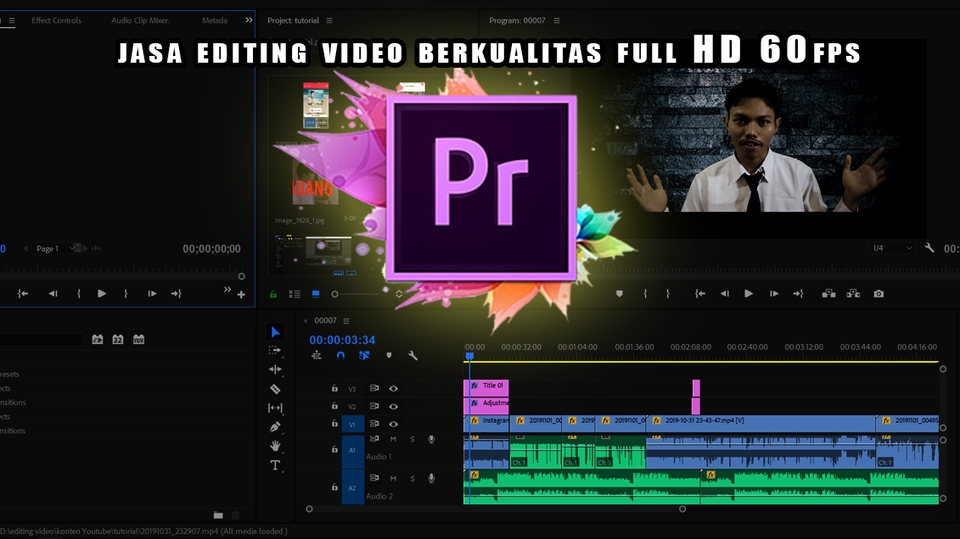 Video Editing - EDITING VIDEO REVISI SAMPAI PUAS HARGA MERAKYAT TENTUNYA BERKUALITAS - 1
