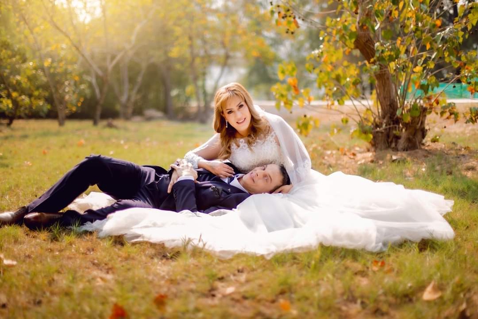 ช่างแต่งหน้าเจ้าสาว แต่งหน้าทำผมเจ้าสาวสวยหวาน ภาพถ่ายงานแต่งงาน