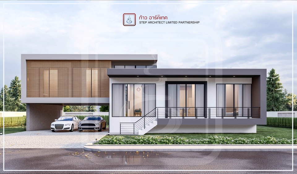 ออกแบบตกแต่งภายในและภายนอก - รับออกแบบ I ทำภาพ perspective Render - 20