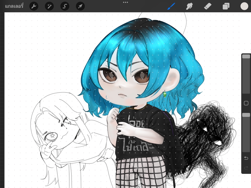 รับวาดการ์ตูนอนิเมะ วาดรูปการ์ตูนอนิเมะ วาดการ์ตูนหญิง วาดการ์ตูนชาย วาดจิบิ