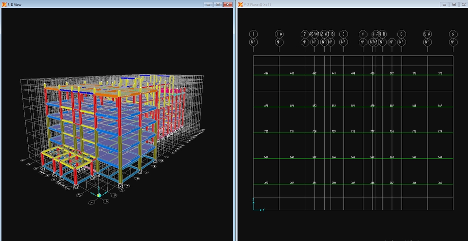 Jasa drafter autocad murah untuk desain bangunan 3D dengan model rangka baja