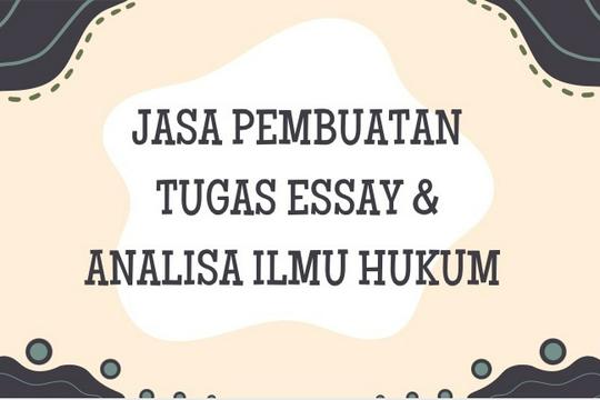 Jasa Review Kontrak atau Perjanjian Hukum - Jasa pengerjaan tugas essay & analisis tugas hukum