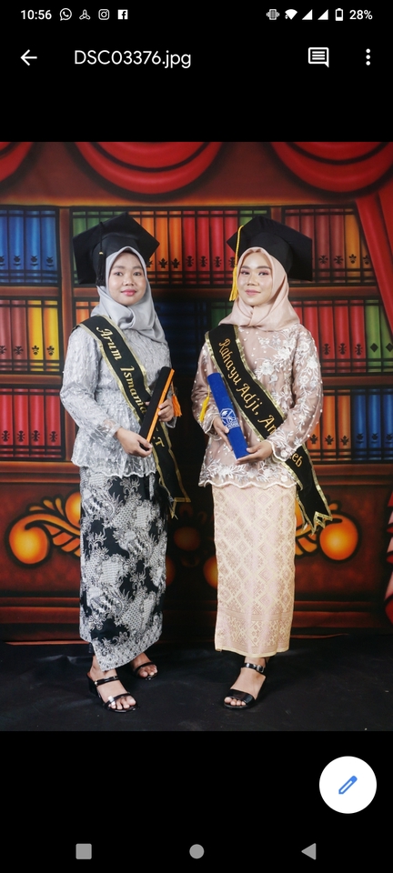 Fotografi - Foto Studio Wisuda Hanya 168rb Daerah Bogor Dekat Tangerang - 2