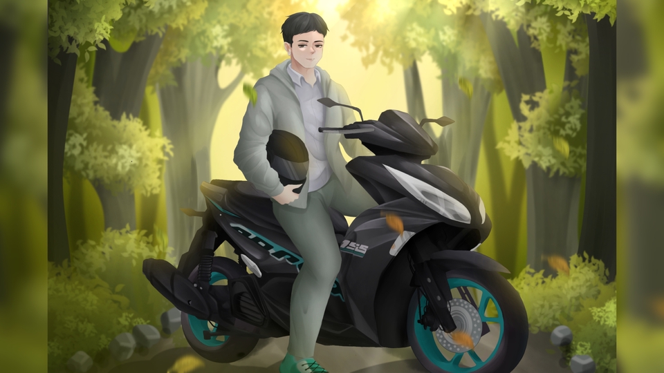 ILUSTRASI ANIME, GAME, OC, DLL SESUAI KEBUTUHAN.