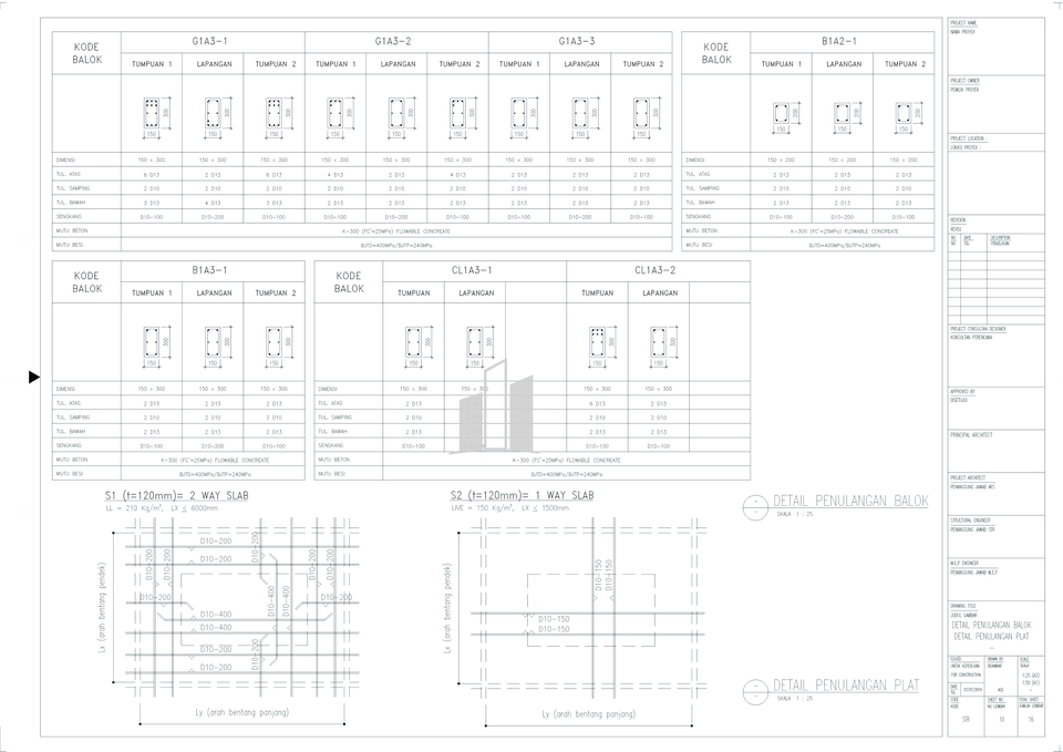 CAD Drawing - Desain Struktur Rumah , Gedung,  Pabrik, Jembatan dan Gambar Ded Struktur - 5