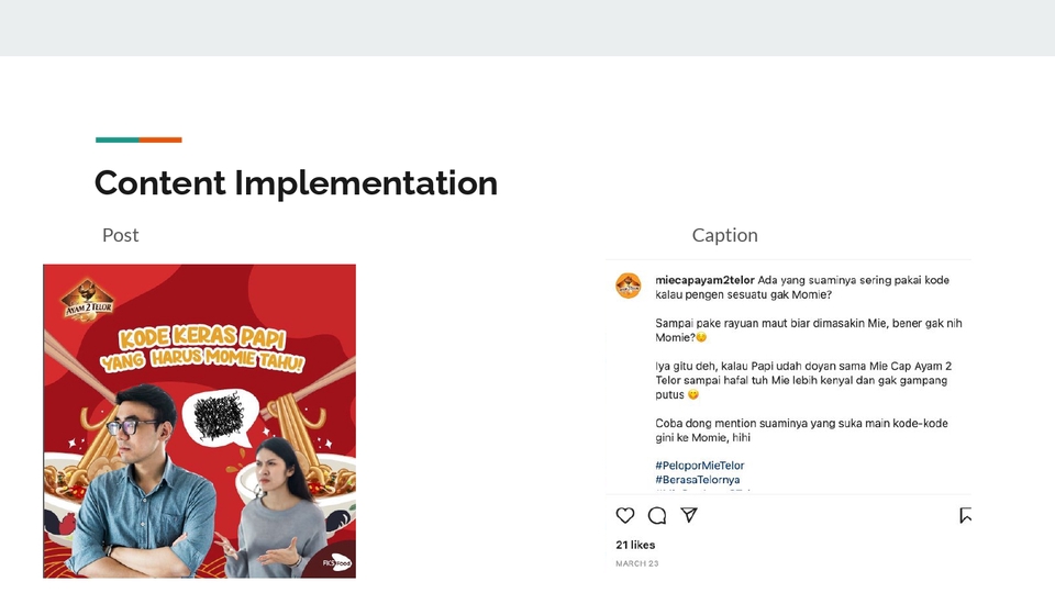Penulisan Konten - Jasa Content Planning Konten Instagram dan Twitter - 20