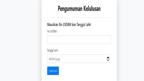Web Development - Web Pengumuman Kelulusan Sekolah - 3