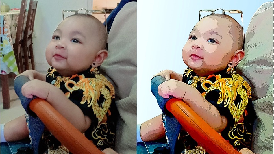 ไดคัท & Photoshop - Cartoon Effect แต่งรูปถ่ายให้เป็นรูปวาด - 1