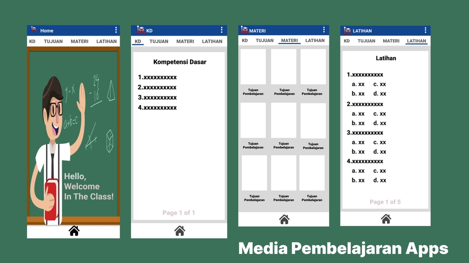 Aplikasi Ponsel - Aplikasi Android Media Pembelajaran Dengan Android Studio (Java) - 2