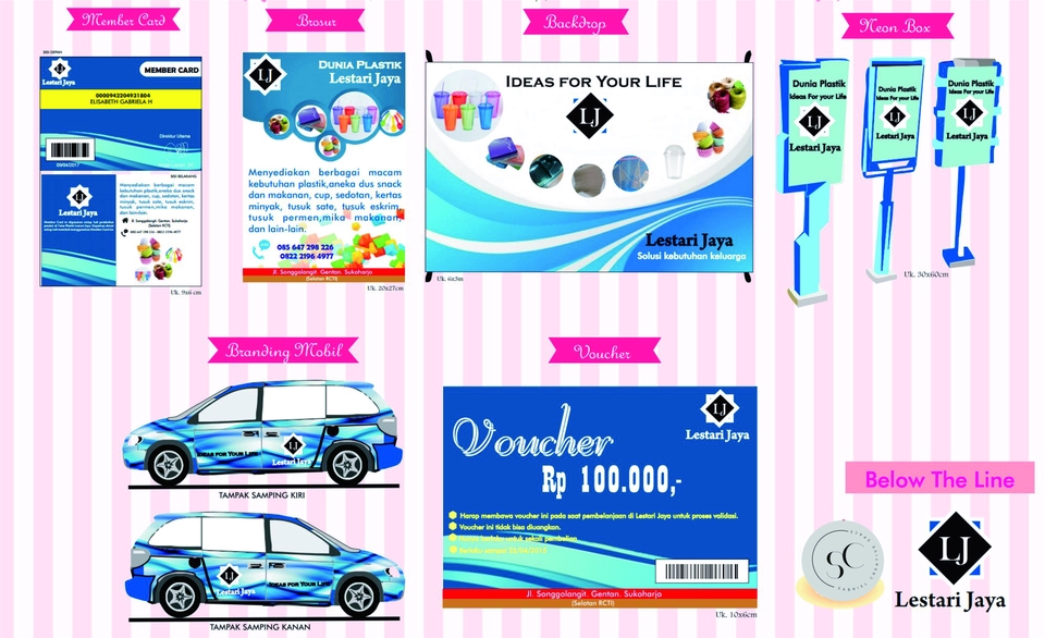 Digital Printing - Desain Bussiness Stationary (KOP Surat, Amplop, ID Card, Kartu Nama, Souvenir) - 8