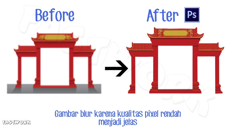 Edit Gambar & Photoshop - TRACING GAMBAR DARI KAOS,LOGO,TULISAN KE ILUSTRASI VECTOR DENGAN PHOTOSHOP - 2