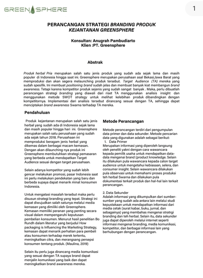 Jasa Lainnya - Jasa Pembuatan Proposal Marketing Plan - 3