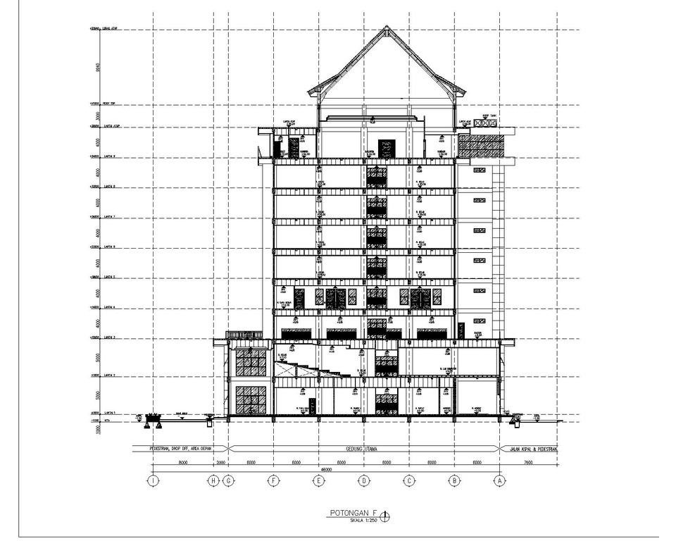 CAD Drawing - Jasa Gambar Kerja DED, Pembuatan IMB (ARS, STR, MEP) - 3