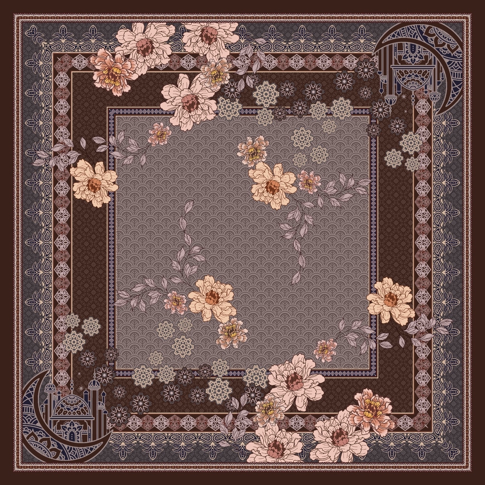 Digital Printing - SCARF DESIGN - 9