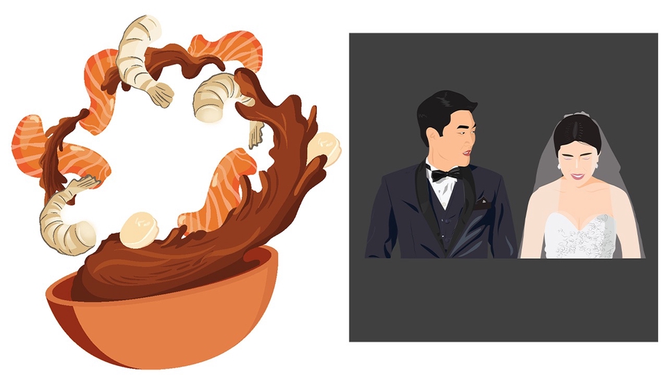 เปลี่ยนรูปเป็นเวกเตอร์ - ดราฟภาพทุกแบบใ้ห้เป็น Vector file ai - 1