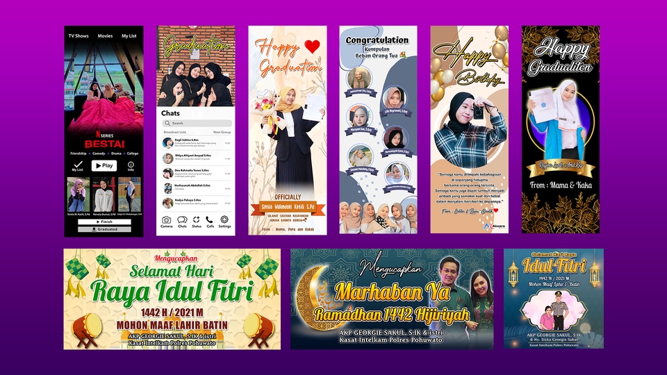 Banner Online - DESAIN BANNER ONLINE/OFFLINE (Cocok Untuk Sosial Media & Cetak) - 7