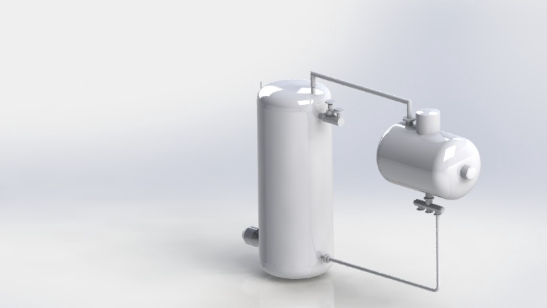 Jasa drafter autocad freelance untuk desain tangki penyimpanan