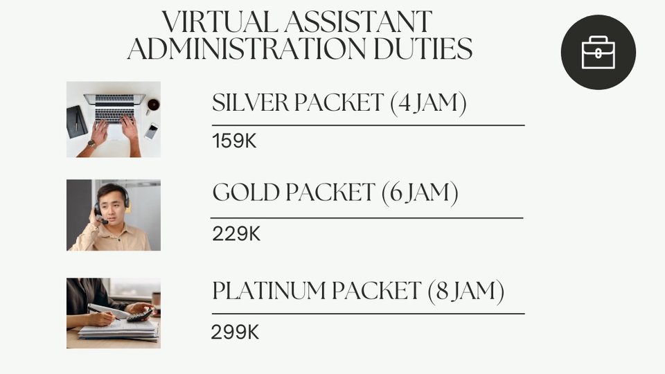 Entri Data - Virtual Assistant Administration Duties - 1