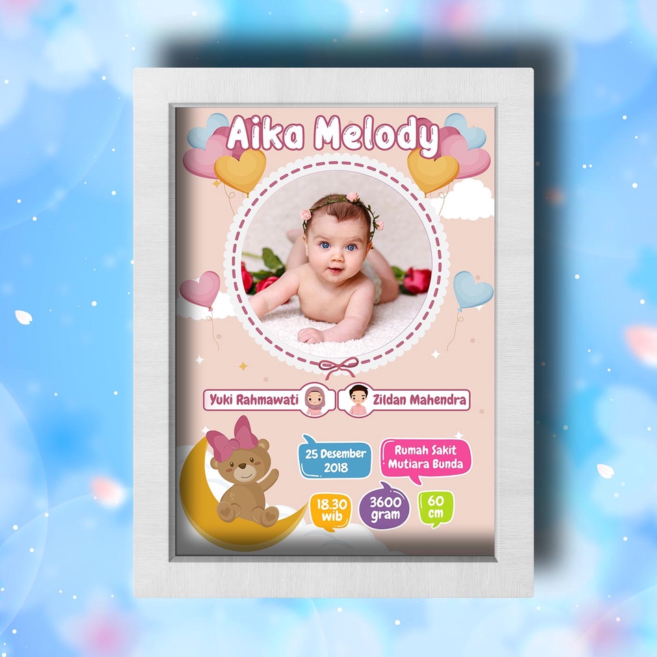 Banner Online - Jasa Desain Bio Baby Kekinian Lucu Dan Imut - 15