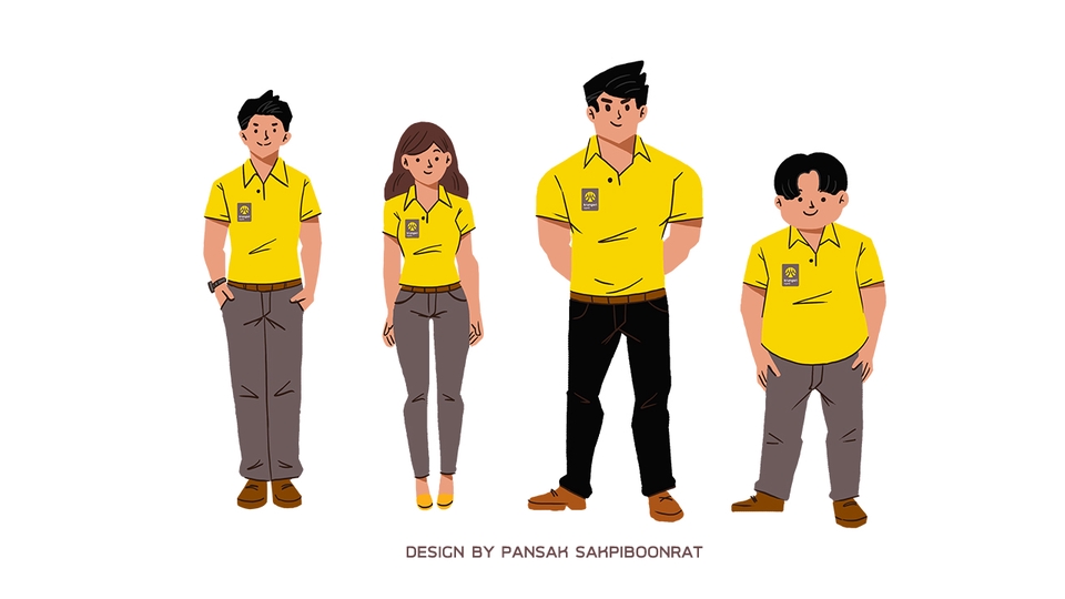 ออกแบบ Character & Mascot - ออกแบบคาแรคเตอร์/มาสคอต/การตูนน่ารัก - 4