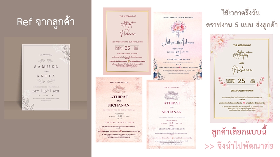 อื่นๆ - งานด่วน งานเร่ง - ออกแบบ GIFs จัดทำ  eCard  การ์ด ปีใหม่ งานแต่ง / e-Card / GIF MP4 / Menu เมนูอาหาร - 5