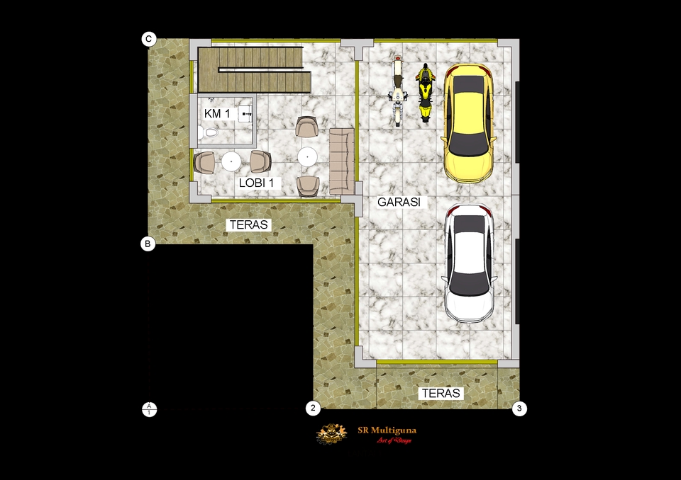 Jasa drafter autocad murah, gambar denah rumah minimalis, desain interior autocad.