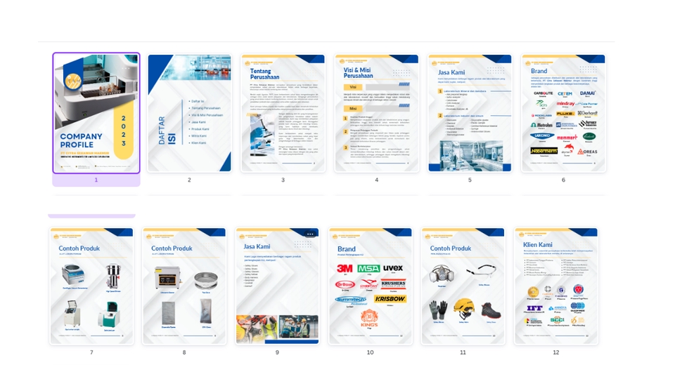 Digital Printing - Jasa Desain Company Profile, Katalog Produk, Portfolio Perusahaan/Instansi/UMKM - 6