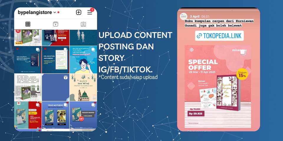 Admin Web & Page - Jasa Admin Sosial Media dan Marketplace (Khusus handle chat, komplain dan upload konten di sosmed. - 2