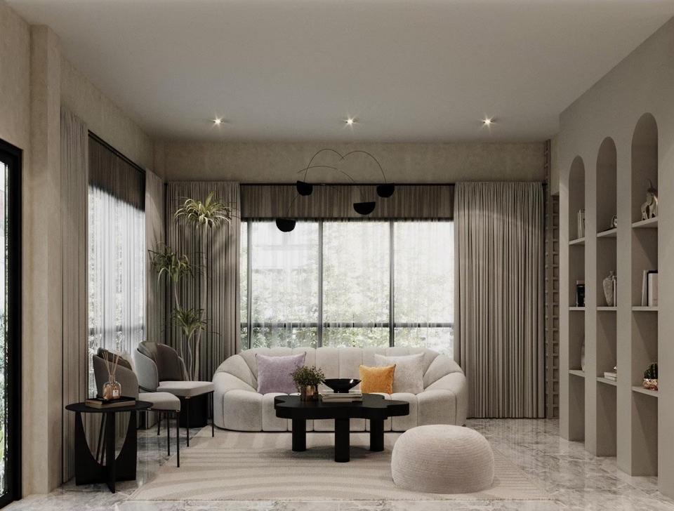 รับทำ 3D perspective interior (งานภายใน)