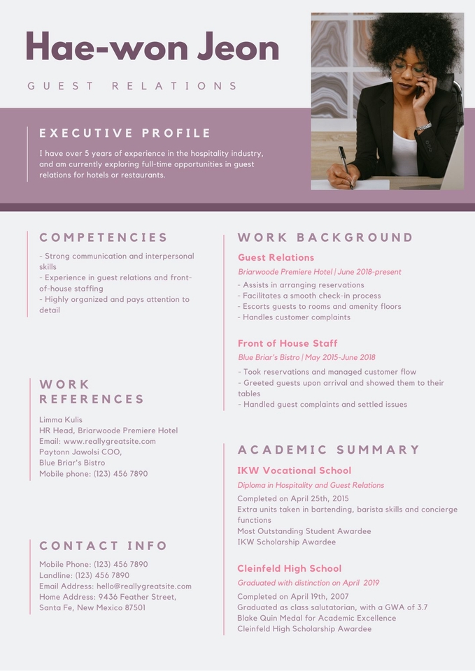 Portfolio & Resume - JASA DESAIN CV/RESUME PRO - 1 HARI JADI - 3