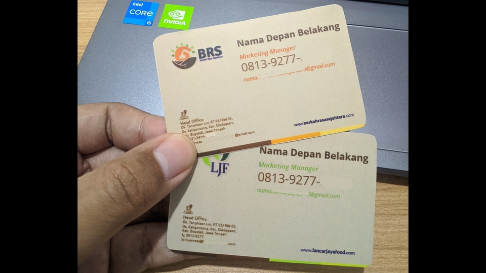 Digital Printing - Murah Banget! Desain Kartu Nama, Katalog, Flyer, Banner, Leaflet dan Poster  - 1