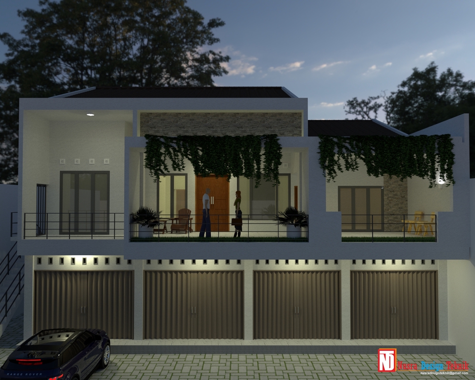 3D & Perspektif - Jasa Design Interior Dan Exterior Banguan Rumah, VIlla Kantor, Booth Stand dll. - 8