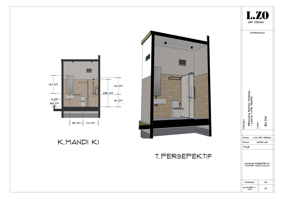 CAD Drawing - JASA DESAIN ARSITEKTUR 1 HARI SELESAI - 7