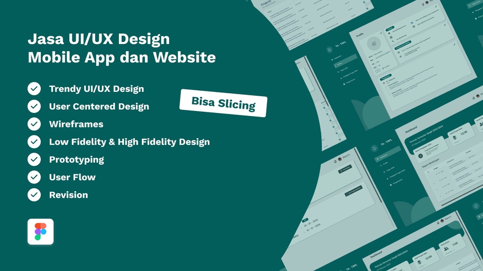 Jasa Desain UI UX untuk Aplikasi Mobile dan Website. Kami menawarkan desain UI UX yang trendi, berpusat pada pengguna, dengan wireframes, prototipe, dan dokumentasi lengkap. Dapatkan desain mockup mobile dan website terbaik untuk bisnis Anda.