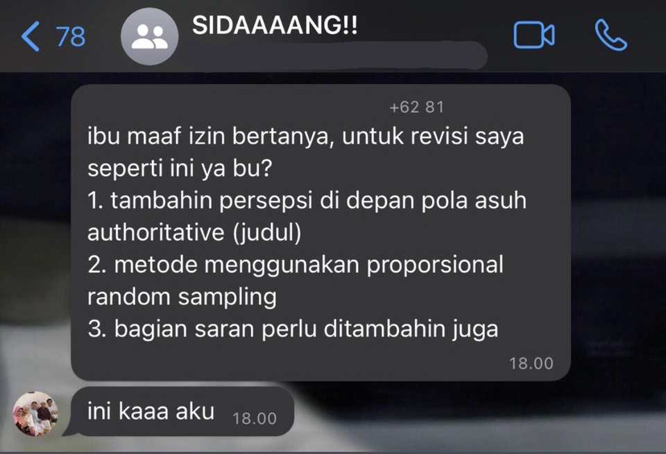 Tutoring Latihan Sidang