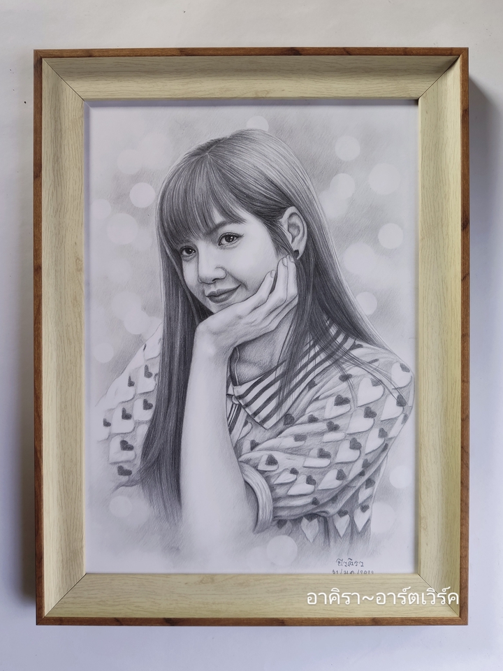 วาดภาพเหมือน Portrait - Portrait Fineart - 10