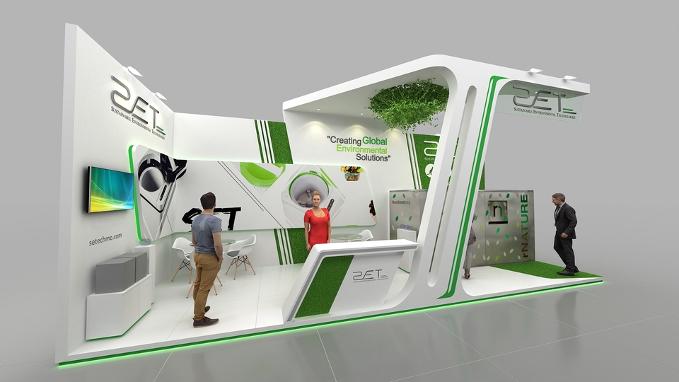 3D & Perspektif - DESAIN STAND PAMERAN 1 HARI SELESAI (NEGO) HARGA MULAI 50K  - 19