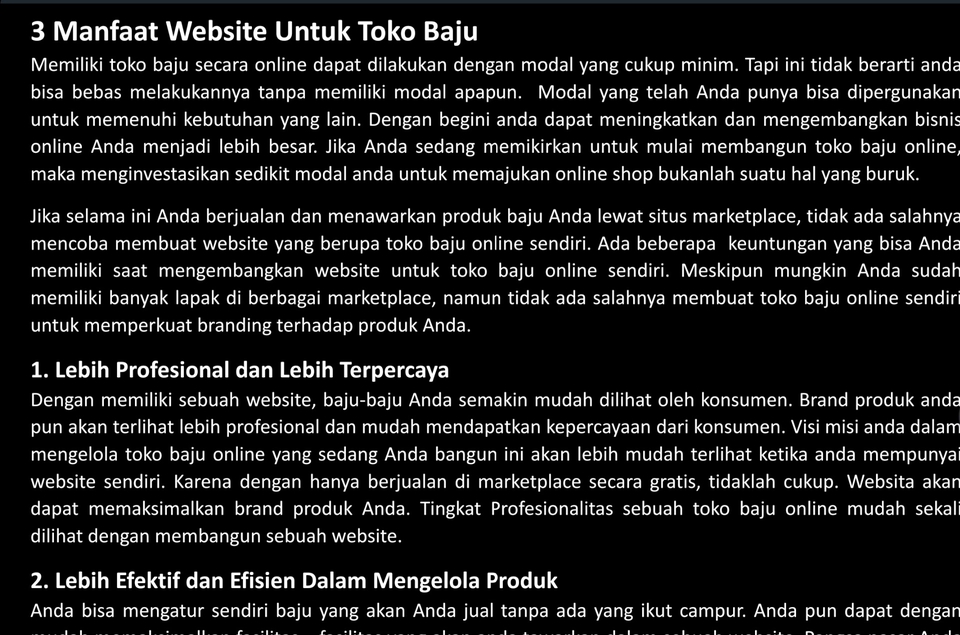 Penulisan Konten - Penulisan Konten Artikel SEO (Indonesia/Inggris) BELI BUNDLING DISKON 50% - 2
