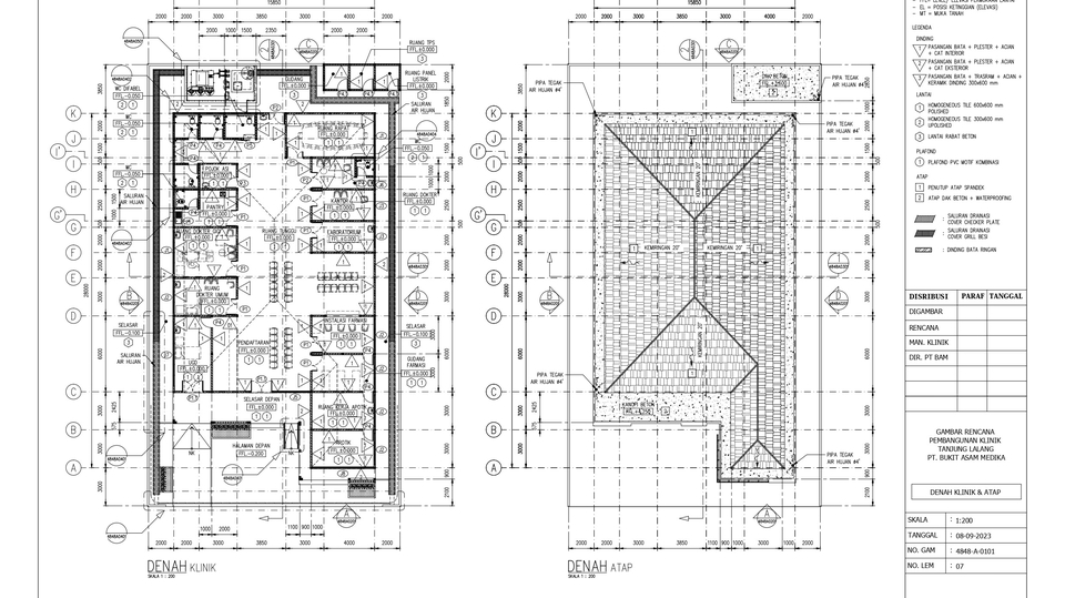 Pembuatan Gambar Kerja DED Konstruksi Bangunan